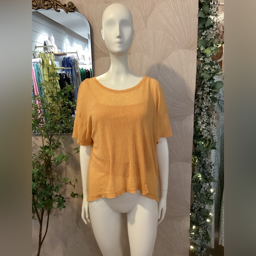Project Social T Orange Top